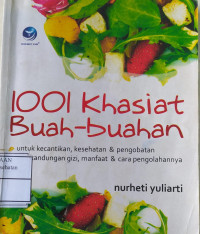 Image of 1001 Khasiat Buah-buahan