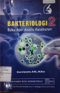Image of BAKTERIOLOGI 2 Buku Ajar Analis Kesehatan