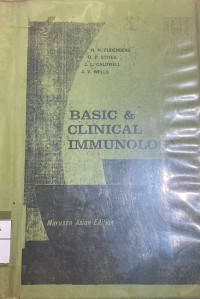 Image of BASIC & CLINICAL IMMUNOLOGY