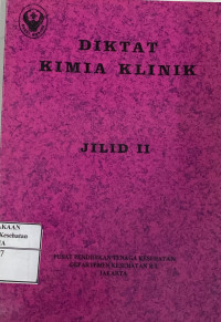 Image of DIKTAT KIMIA KLINIK JILID II