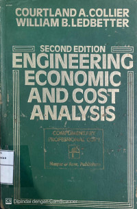 Image of Engineering Economic and Cost Analysis