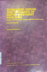 Image of Integrated Desion And Operation of water treatment facilities