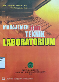 Image of Manajemen dan Teknik Laboratorium