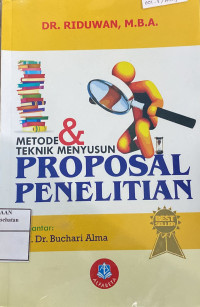 Image of Metode  Teknik Menyusun PROPOSAL PENELITIAN