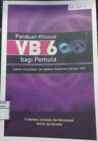 Image of Paduan Khusus VB 6 Bagi Pemula