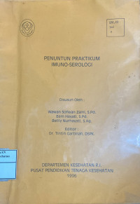 Image of PENUNTUN PRAKTIKUM IMUNO-SEROLOGI