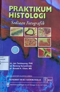 Image of PRAKTIKUM HISTOLOGI:Sediaan Fotografik